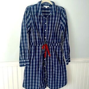 1901 plaid shirt dress